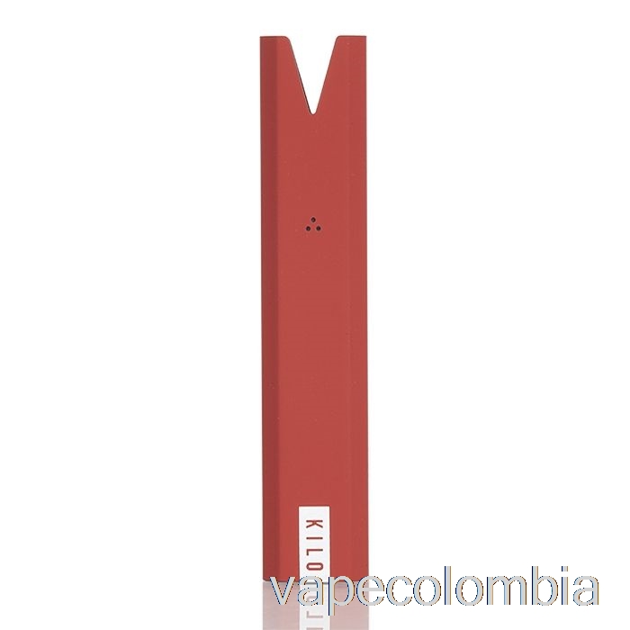 Vape Recargable Kilo 1k Sistema De Cápsulas Ultra Portátil Estimula Rojo